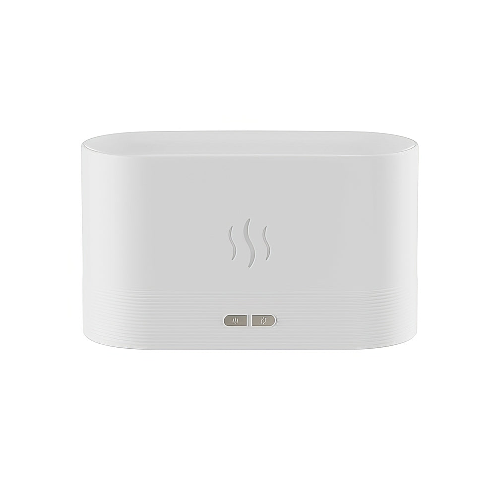 Flame Effect Aroma Diffuser with 7-Color Light and Auto Shut-Off