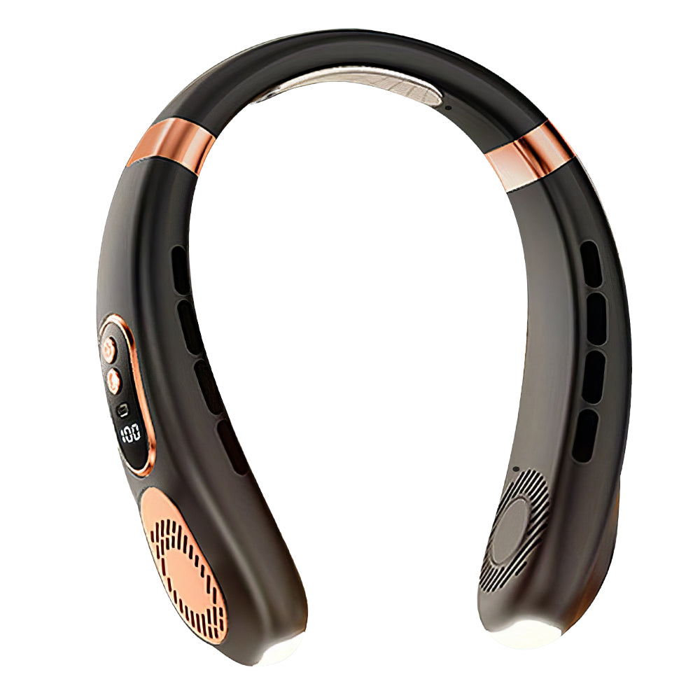 Portable Neck Fan – Wearable Hands-Free Bladeless Cooling Fan