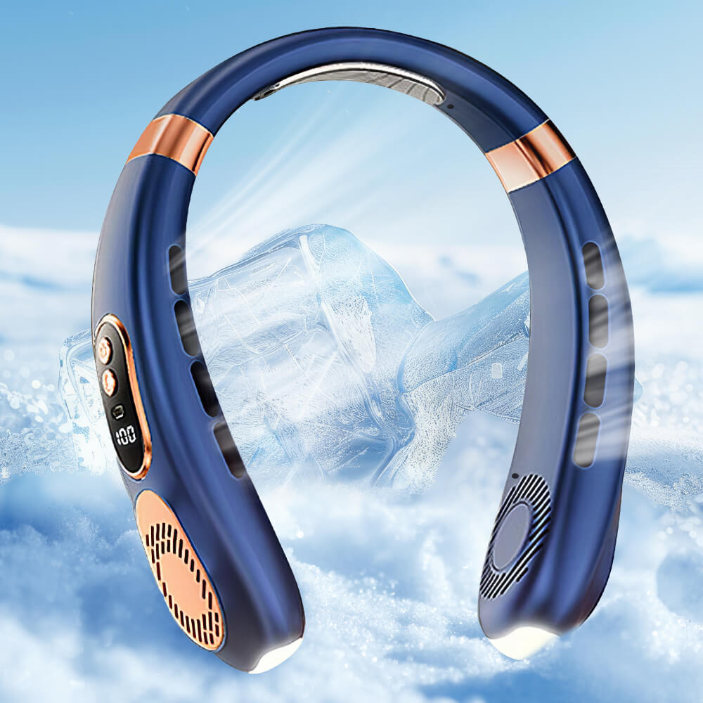Portable Neck Fan – Wearable Hands-Free Bladeless Cooling Fan
