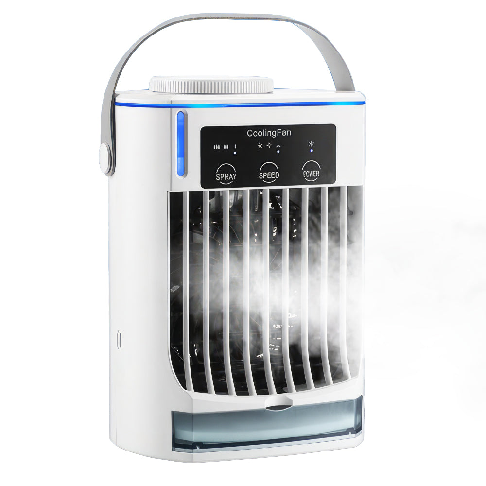 4-in-1 USB Desktop Misting Fan with 500ml Water Tank