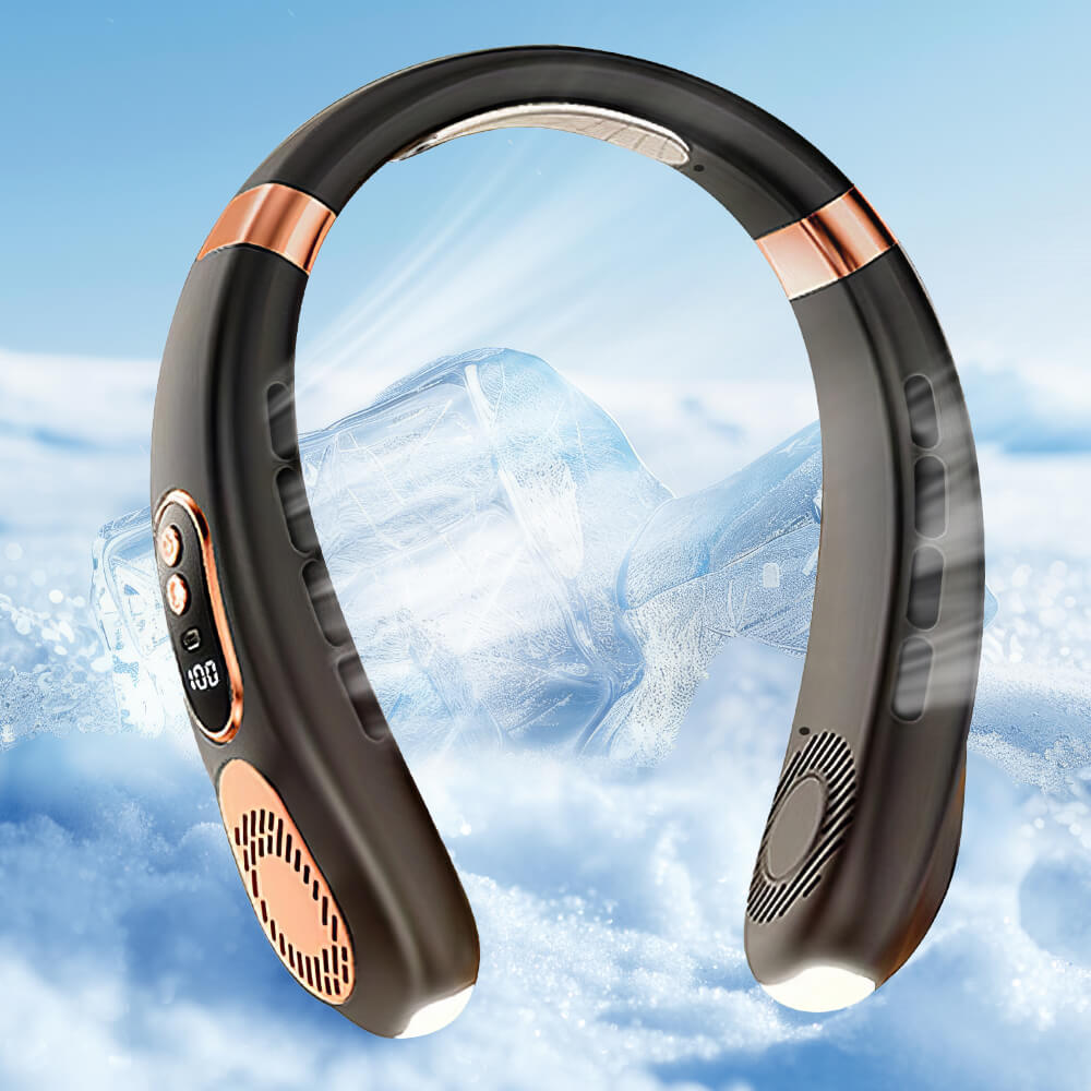Portable Neck Fan – Wearable Hands-Free Bladeless Cooling Fan