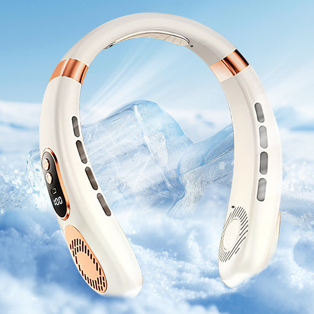 Portable Neck Fan – Wearable Hands-Free Bladeless Cooling Fan