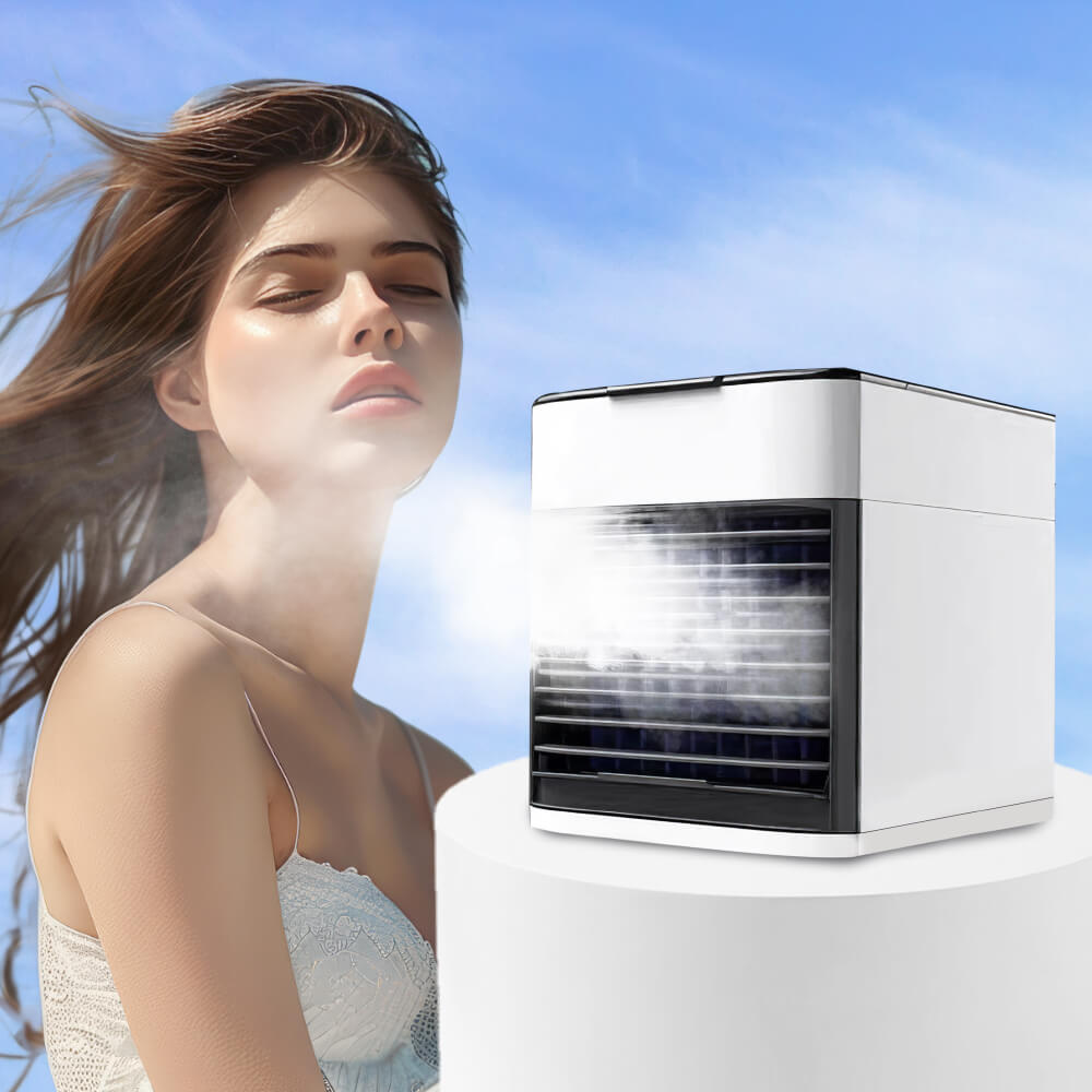 USB Desktop Cooling and Mist Fan – 3-Speed Portable with 500ml Tank
