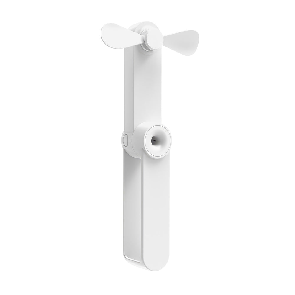 Handheld Mini Folding Fan – USB Rechargeable Pocket Fan