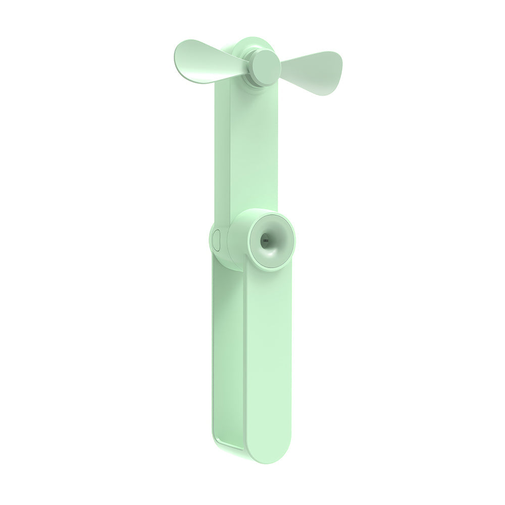 Handheld Mini Folding Fan – USB Rechargeable Pocket Fan