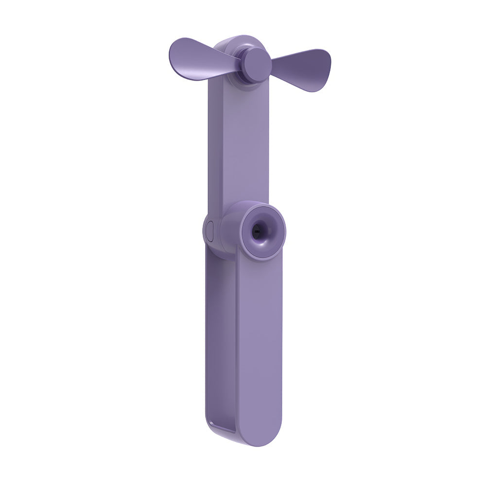 Handheld Mini Folding Fan – USB Rechargeable Pocket Fan